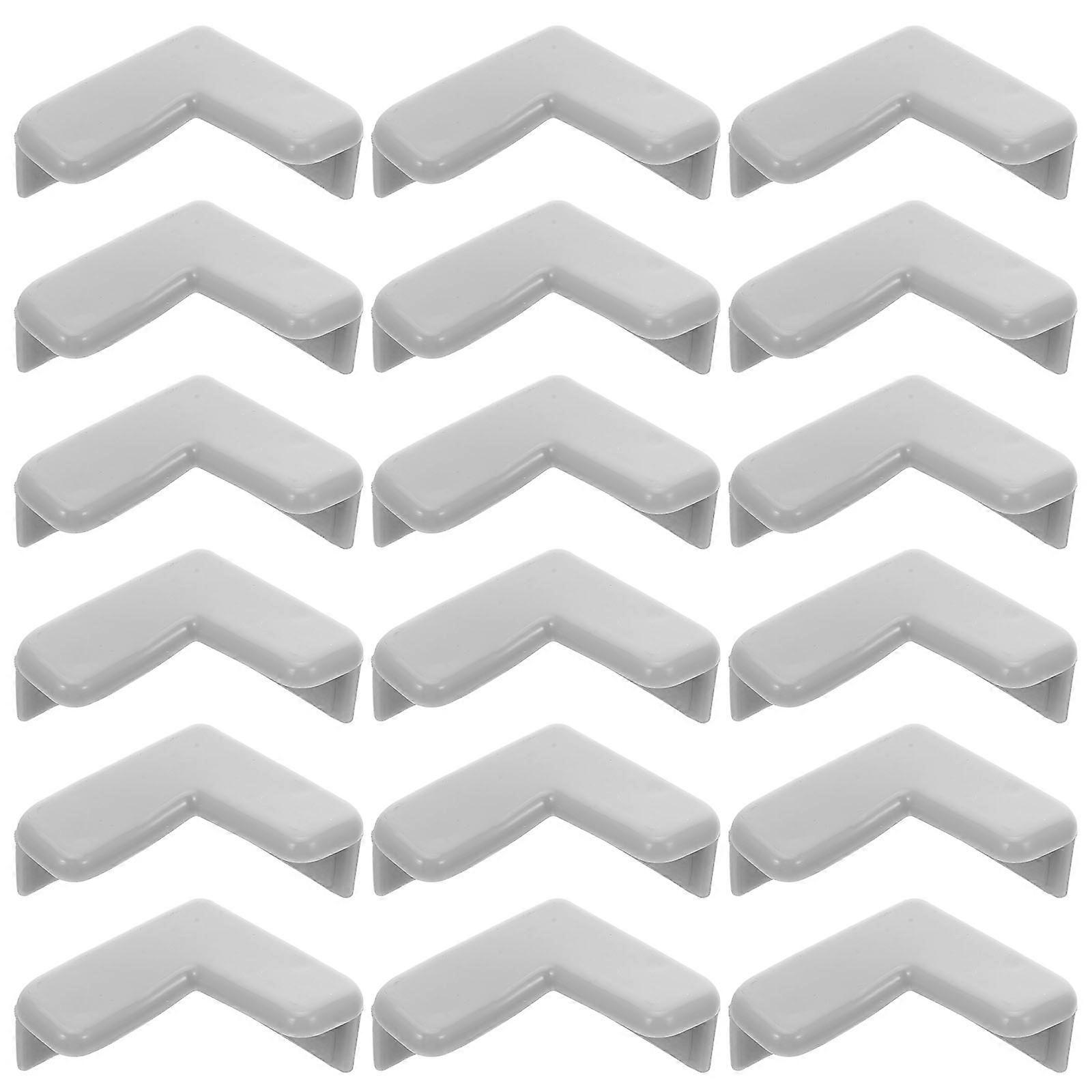 Kid Safe Corner Protector Silicone for Protection 60Pcs Gray