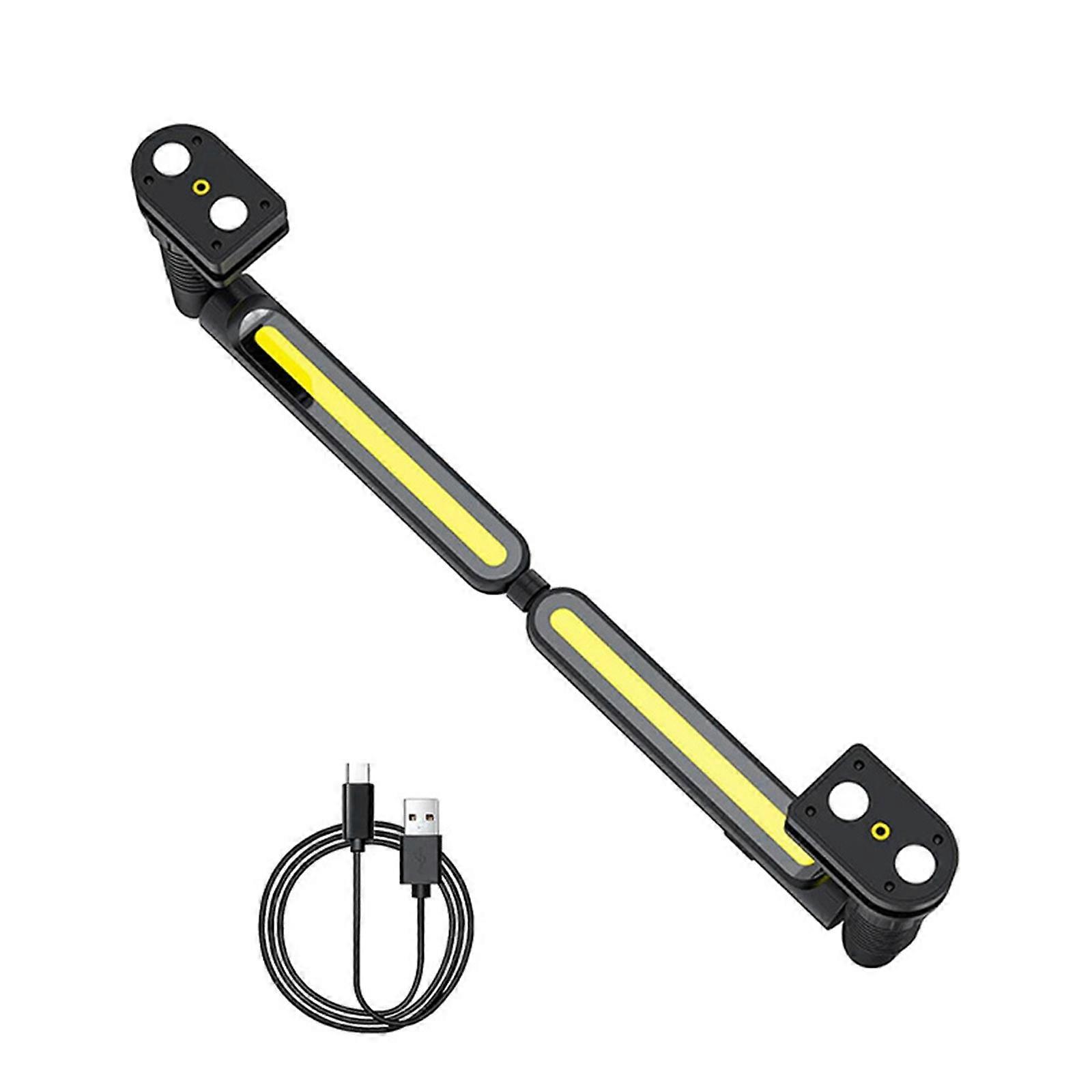 ABS Construction Foldable Magnetic Base Work Light Ideal for Automotive Repair and Emergency Lighting Solution Portable Multicolor