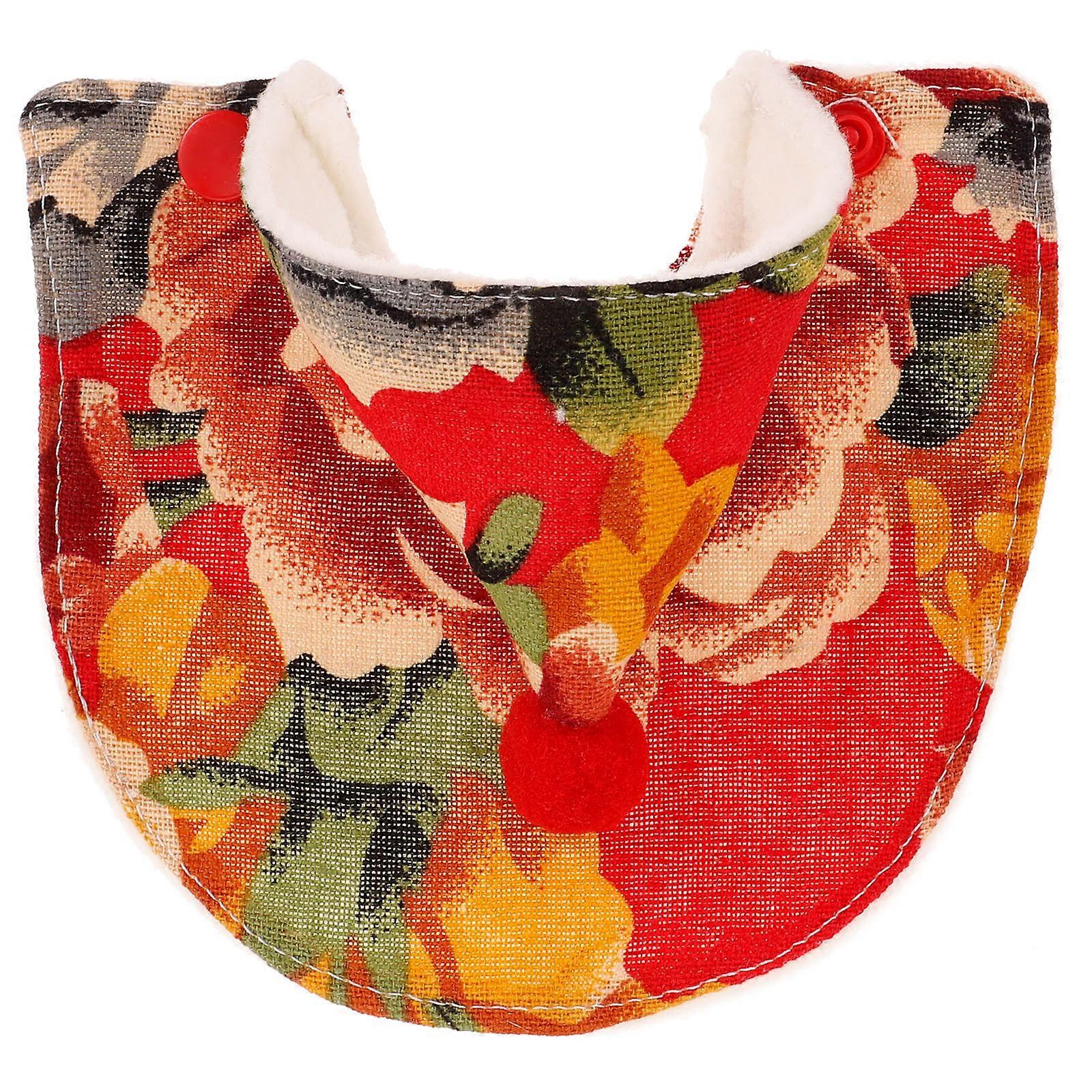 Parrot Clothes Cape for Warmth with Decorative Parrot Supply S