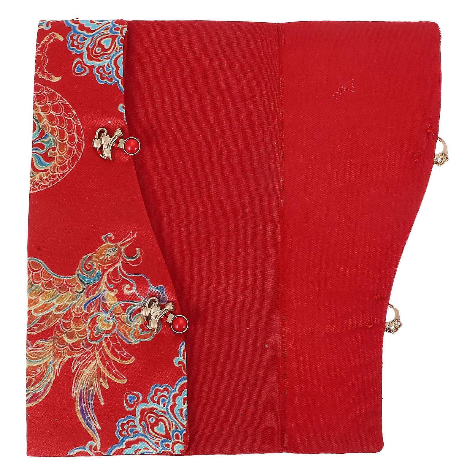 Traditional Red Envelopes Dragon and Phoenix Design for Wedding Use