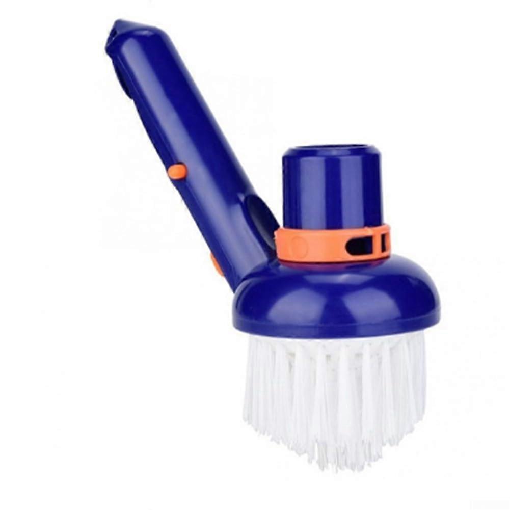 Pool Brush with Compact Nylon Bristles for Above Ground and InGround Pools, Efficient Dirt Removal