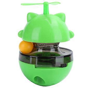 Brinquedo giratório para gatos e gatinhos de 26 a 27 cm, bola de comida ajustável com vazamento, brinquedos interativos para animais de estimação