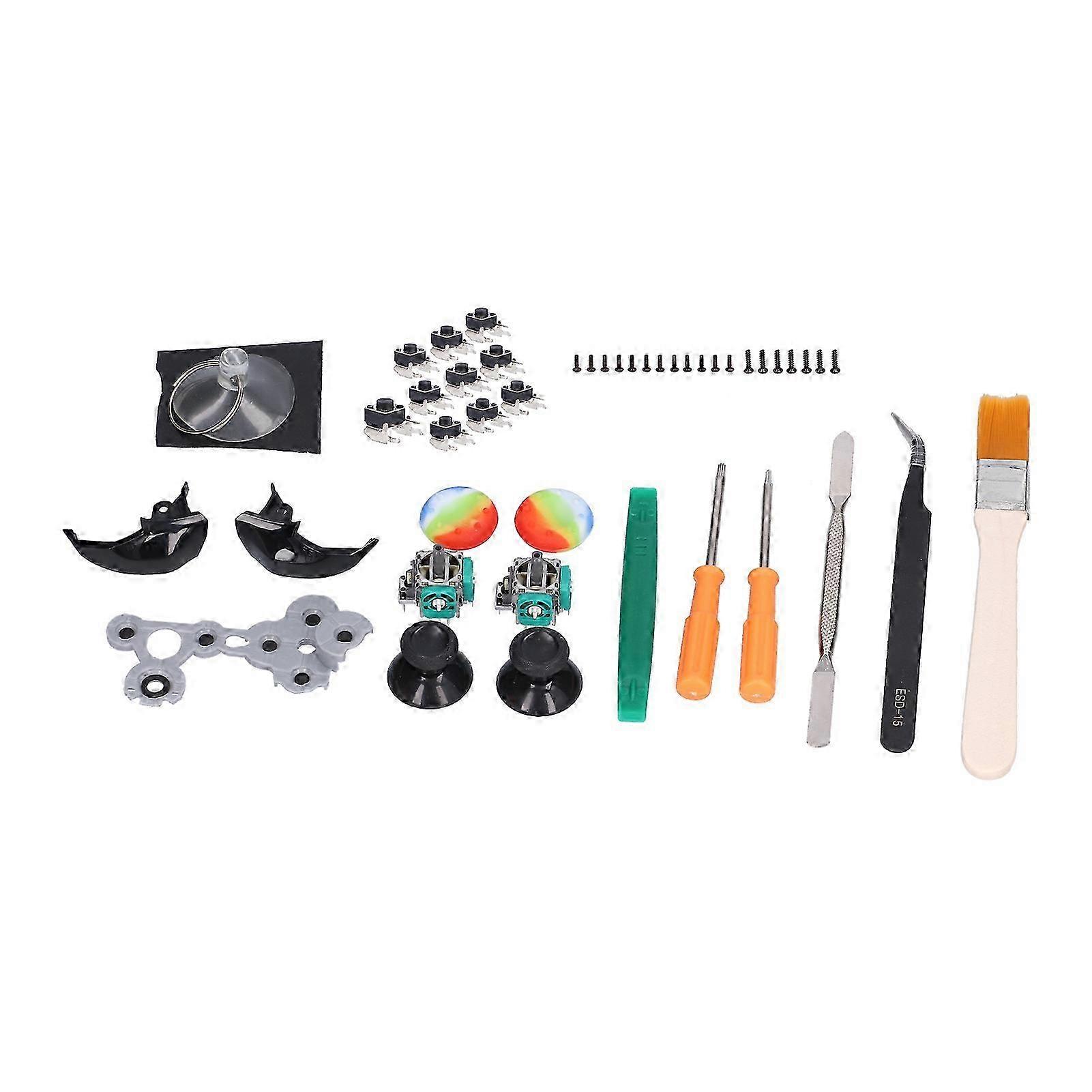 Replacement Game Controller Kit Controller Replacement Parts Accessory Kit for Xbox One 26-27s