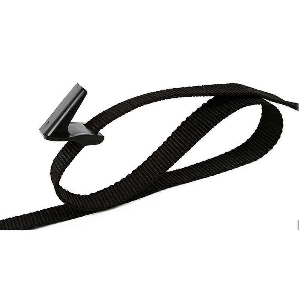 Nylon Door Hook Organizer for Hat Holder Black 2Pcs Hanging Storage Rack