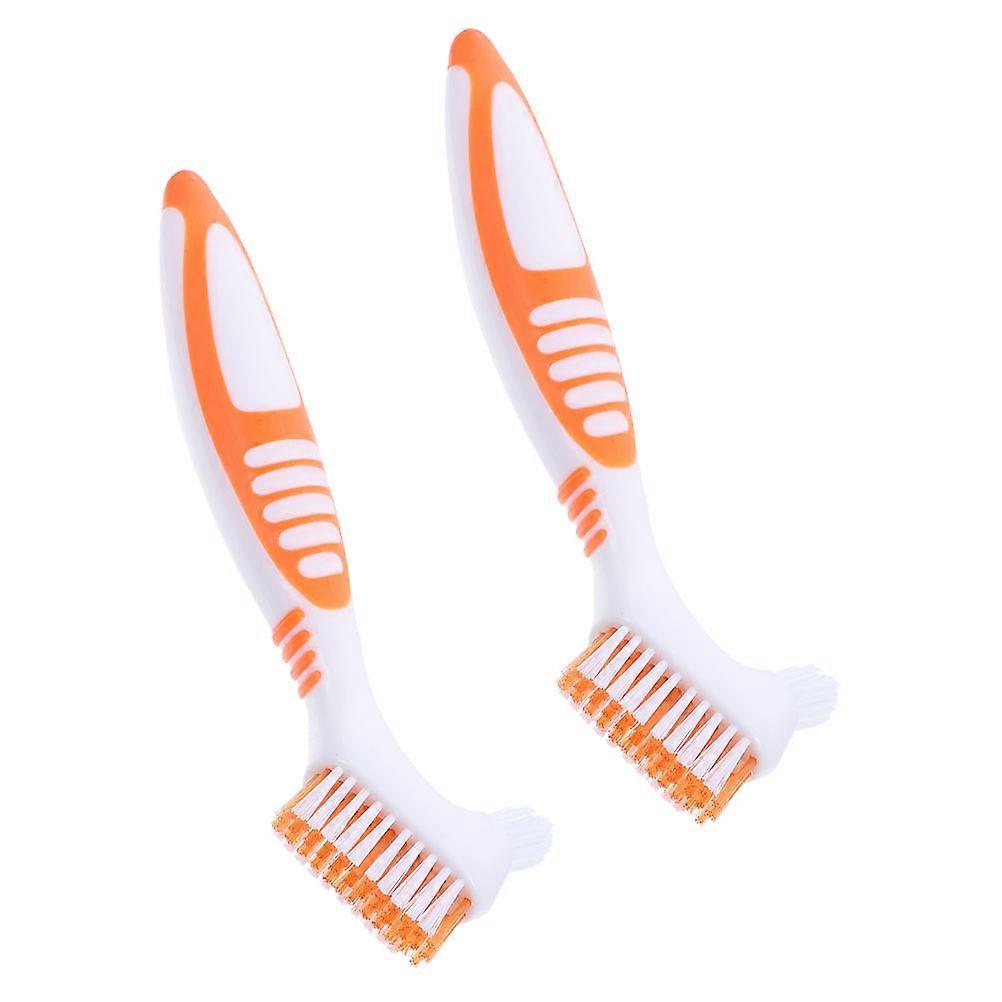 Cleaning Brush Aquatic Tortoise Shell Cleaning Brush for 2Pcs Plastic