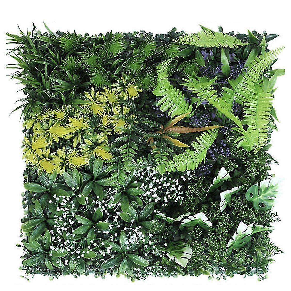 26-27 Artificial plant hedge 50*50 cm artificial grass, square grass