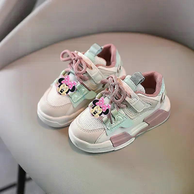 Mickey Mouse Kids Sneakers Boys Light Casual Shoes disney Girls Mesh Breathable Sneakers Fashion Toddler Shoes