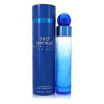  Perry Ellis 360 Very Blue by Perry Ellis - Eau De Toilette Spray 3.4 oz - Men 