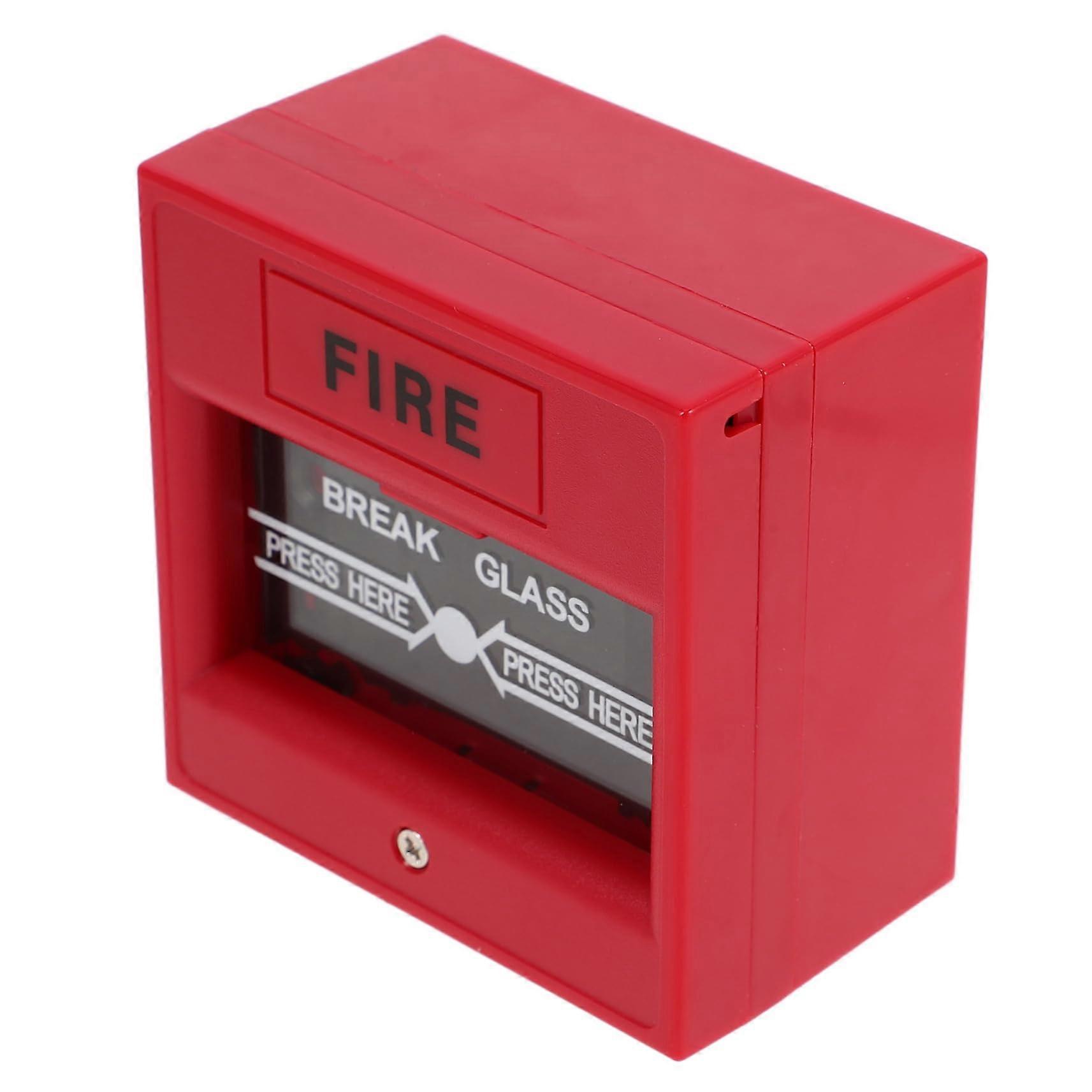 Emergency Door Release Glass Break Alarm for Fire Exit and Home Security Quick Response Button