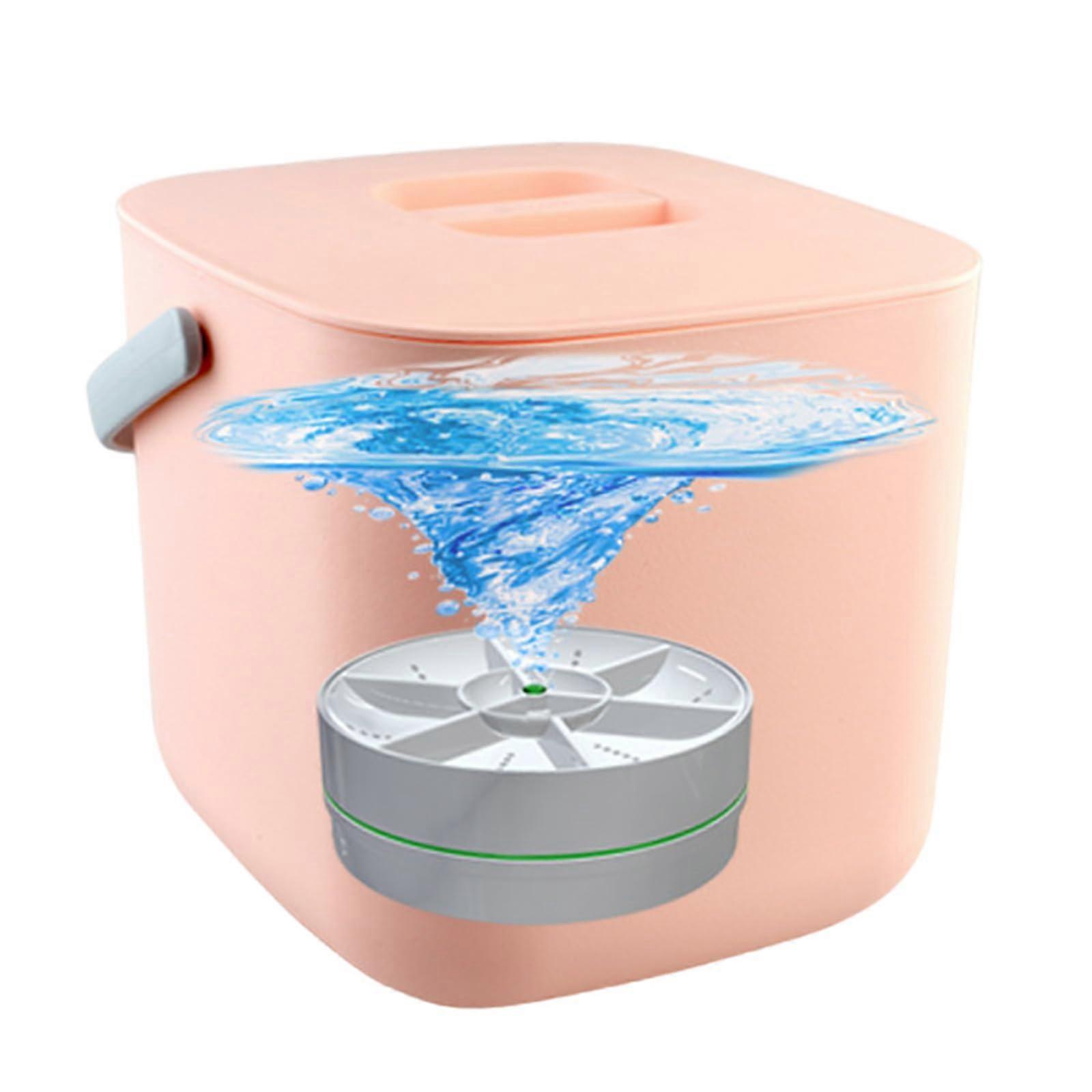 Cordless Vegetable Washing Machine with USB Fast Charging for Kitchen Sink MultiPurpose Cleaning