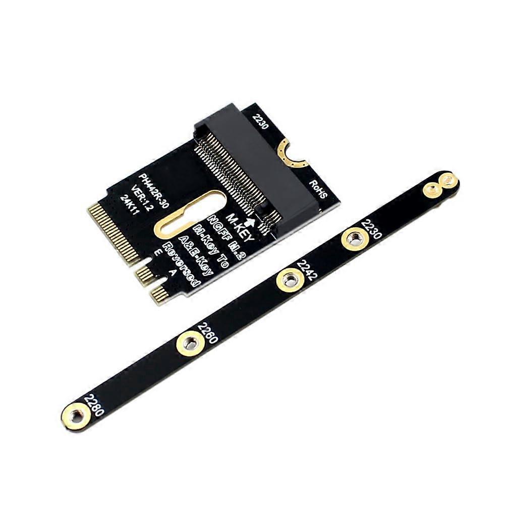 NVMe M.2 PCIe 4.0 Adapter Card with Speed Data Transfer and MultiSize SSD Support 22302280