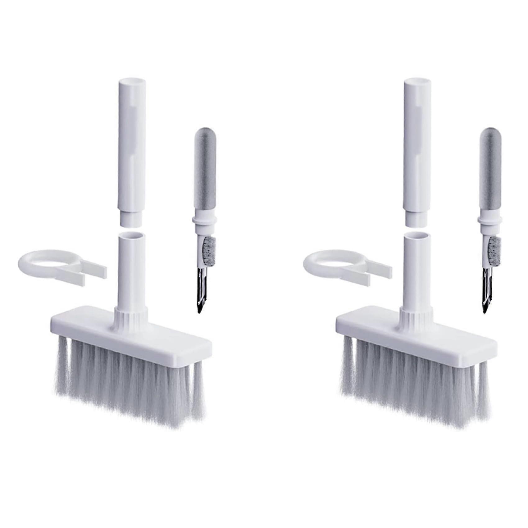 2X Keyboard Cleaning Kit 5 in 1 MultiFunction Computer and Camera Lens Brush Tools for PC