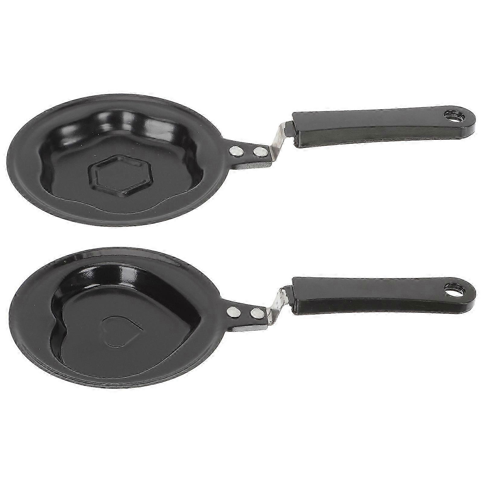 Convenient Egg Pan Multi-Function Frying Pan 4Pcs Kitchen Egg Accessories