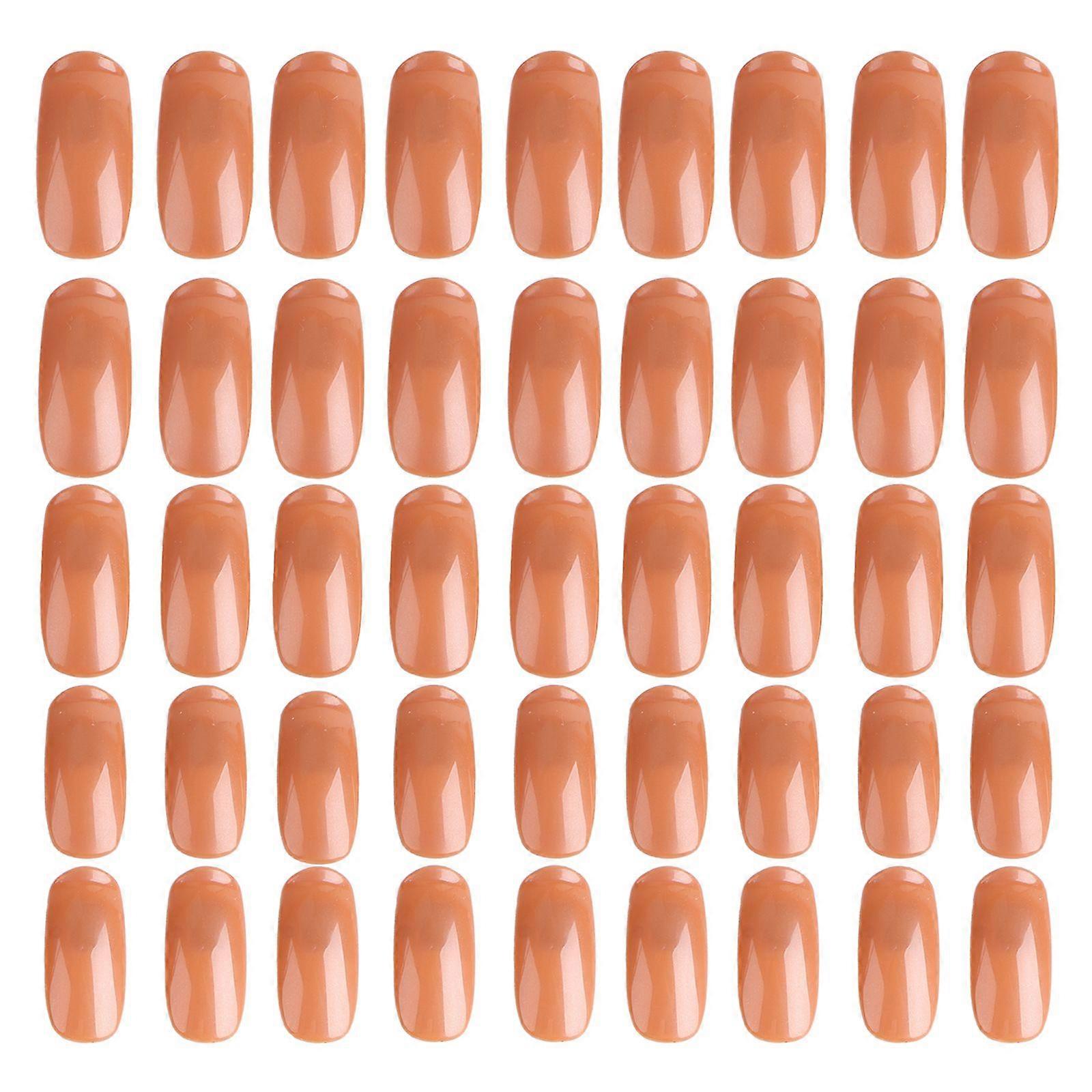 200pcs Manicure Manipulator False Nail Tips Practice Training Nail Tips for Beginner