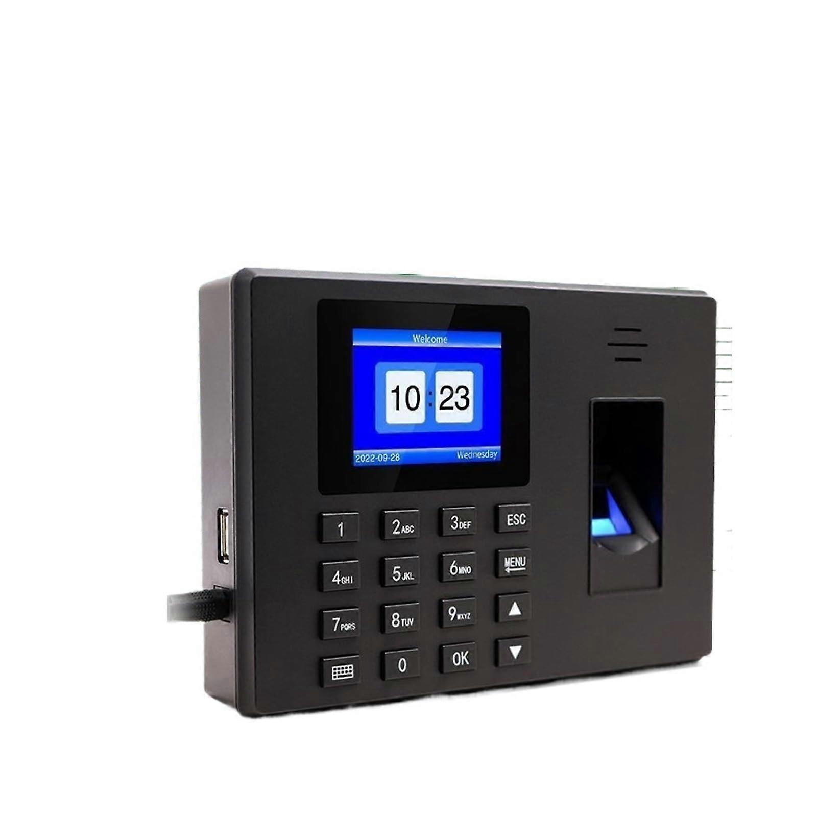 Fingerprint Time Attendance Machine with USB Export and Fast Verification for Office and School