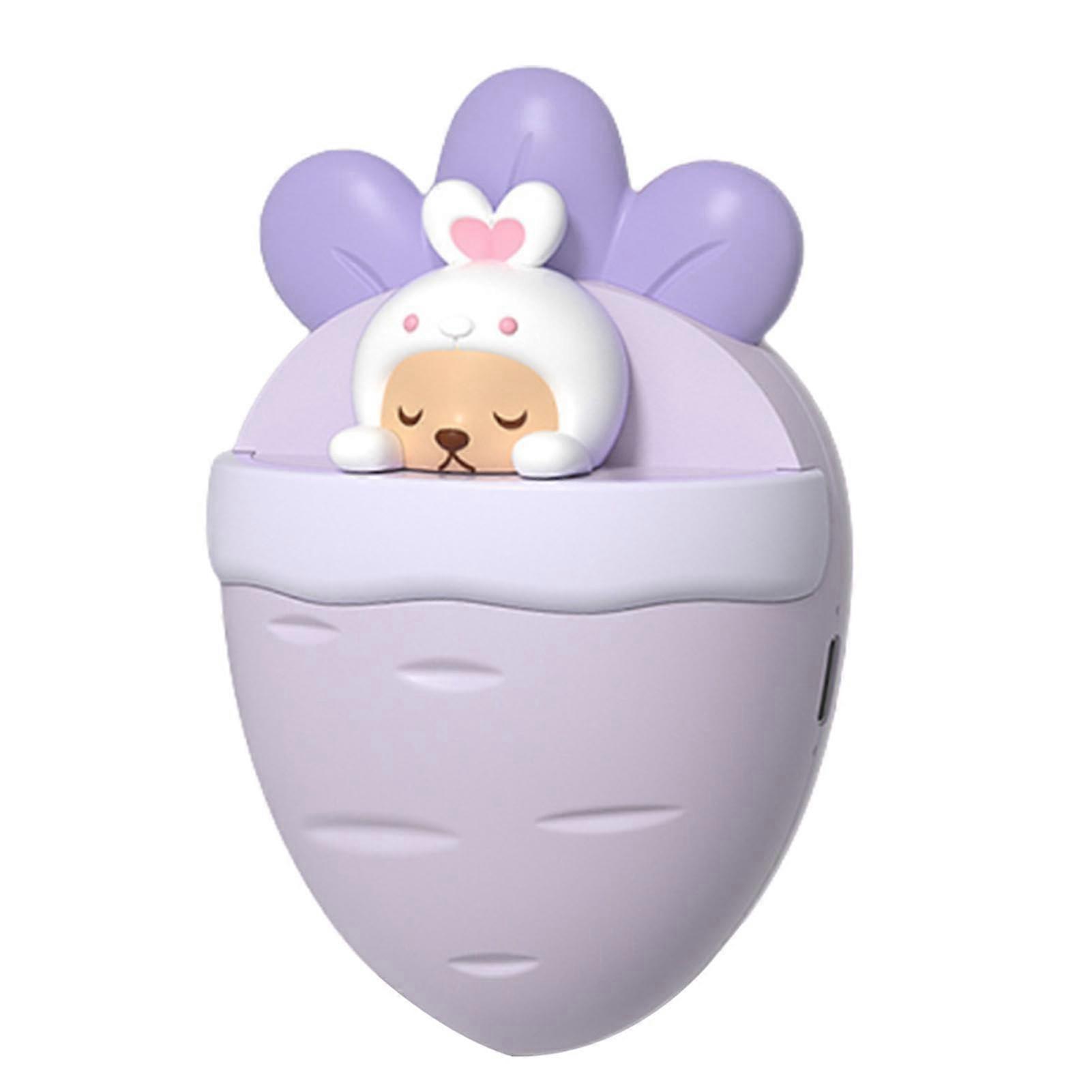 Rechargeable Carrot Shape Hand Warmer with Fast Heating, Dual Temperature Modes, SkinFriendly Surface