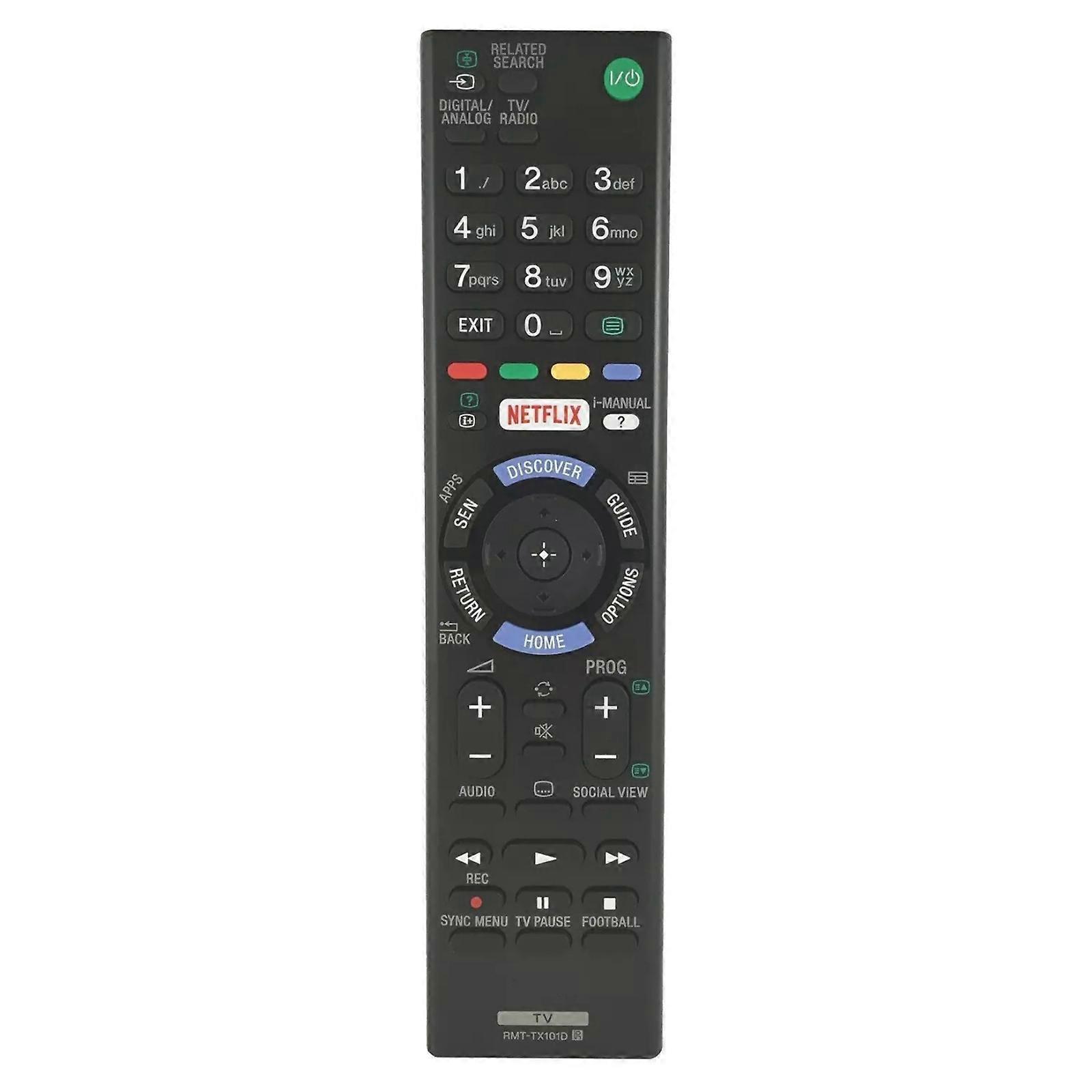 RMT-TX101D For Sony TV Remote Control Replacement Universal Smart TV Remote