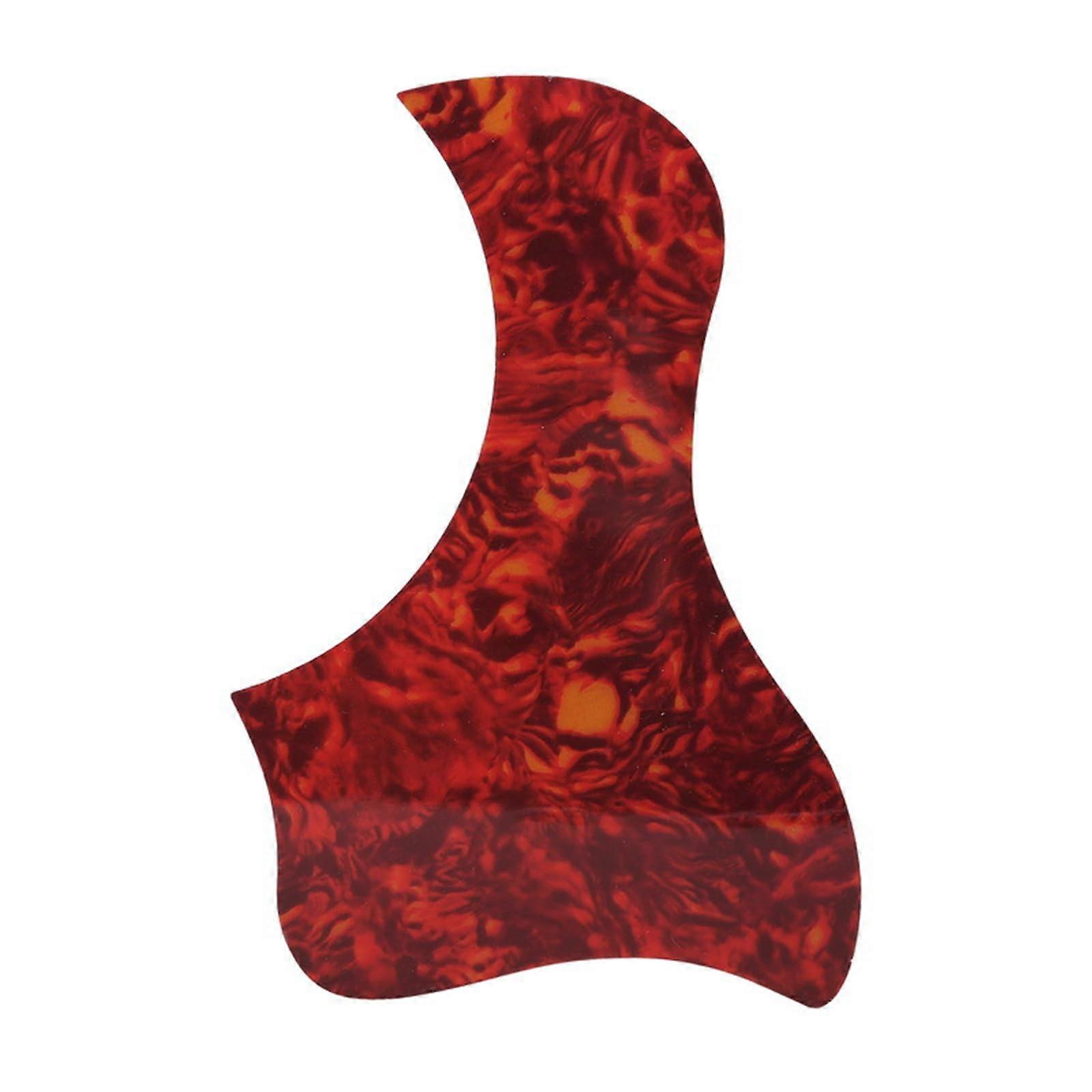 Acoustic Guitar Pickguard Set, Durable Celluloid Scratch Plate, Easy SelfAdhesive Install