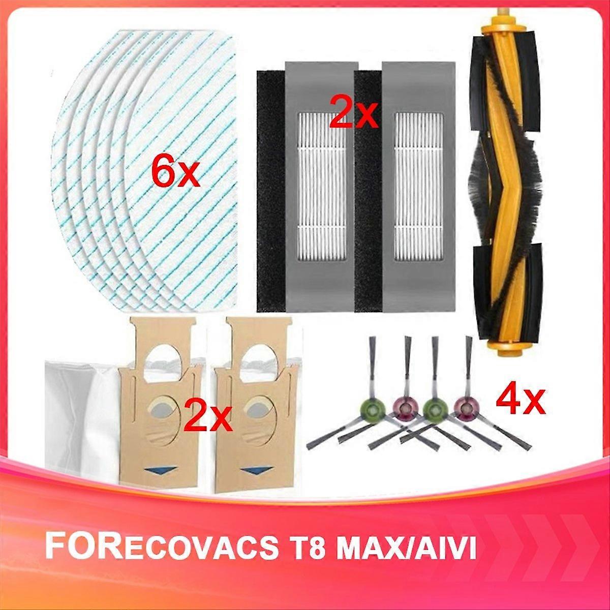 For T8 MAX/ Robot Vacuum Cleaner Accessories Replacement