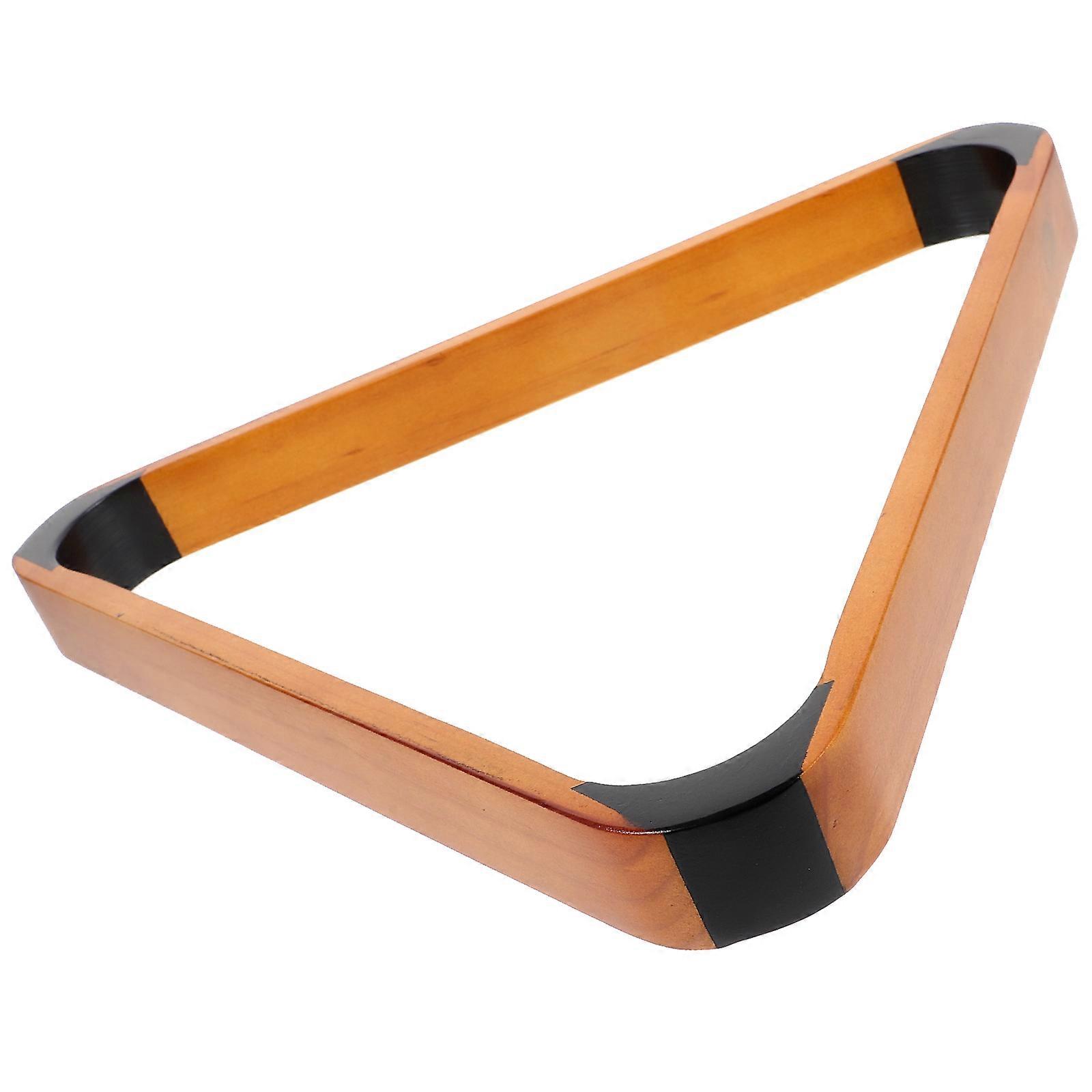 Pool Triangle Rack Billiard Frame for Home 3Pcs Wooden Ball Rack