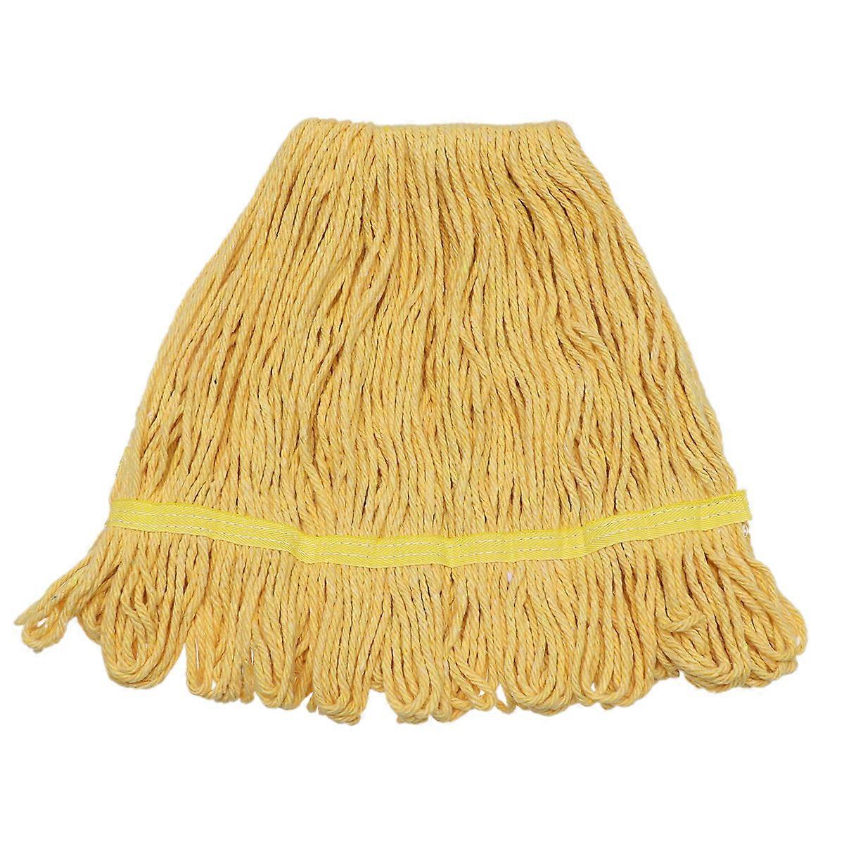 Cleaning Mop Cloth Cotton Replacement for Water Absorption 1Pcs Yellow