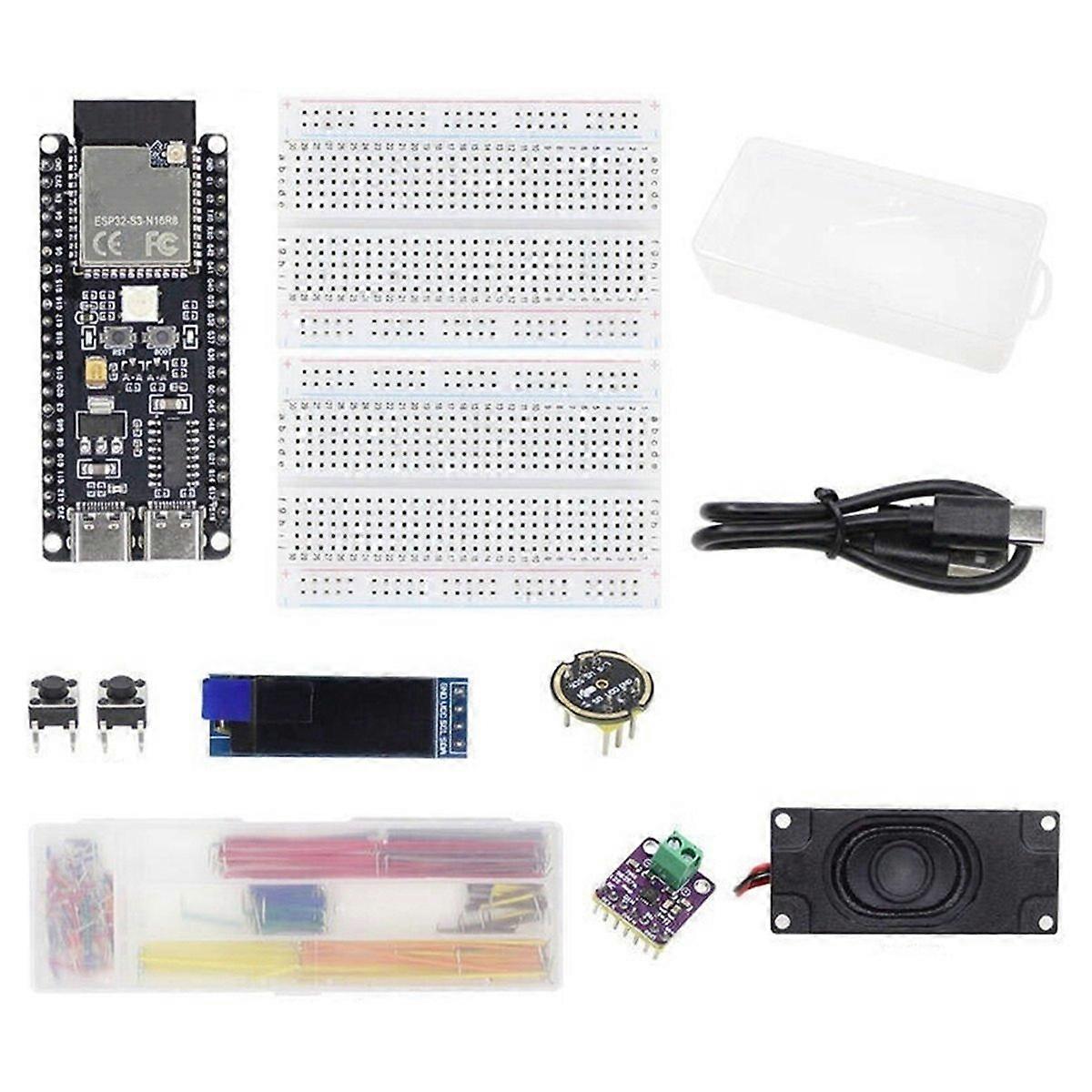 AI Chatbot Development Board Kit ESP32-S3 N16R8 Artificial Intelligence AI Voice Motherboard TYPE-C Interface