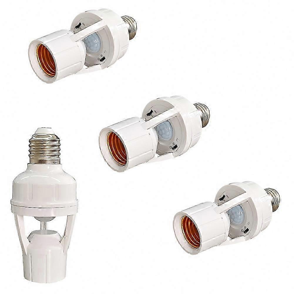 E27 Lamp Base with Adjustable Motion Sensor for Smart Lighting Solutions 110-240V Infrared Detection