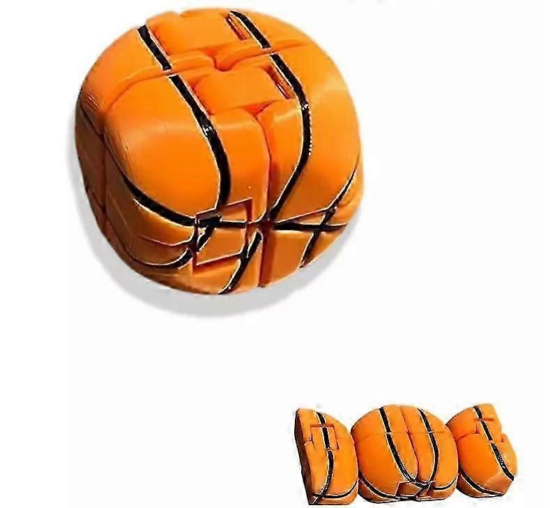 3D-trykt Fidget Cube Basketball, Infinity Cube Leker, Infinite Cubes Flip Cube