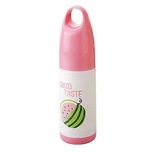Travel Toothbrush Holder with Cute Watermelon Print, Compact Dual Function Storage Case