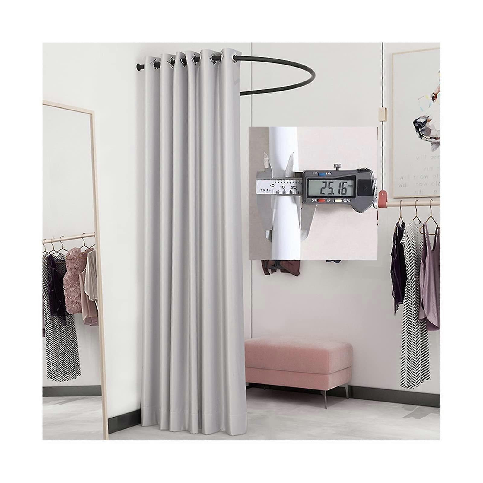 Fitting Room Privacy Screen 80cm x 80cm Wall Mounted Square Dressing Room Partition Space Saving