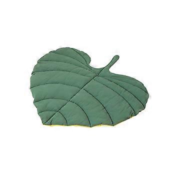 Thickened Leaf Shape Pet Floor Mat - Cage and House Mat for Dogs and Cats, Comfortable and Durable