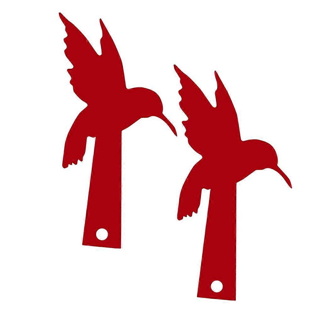 Red Mailbox Decoration Flag for Mailbox Sign Replacement 2Pcs Set