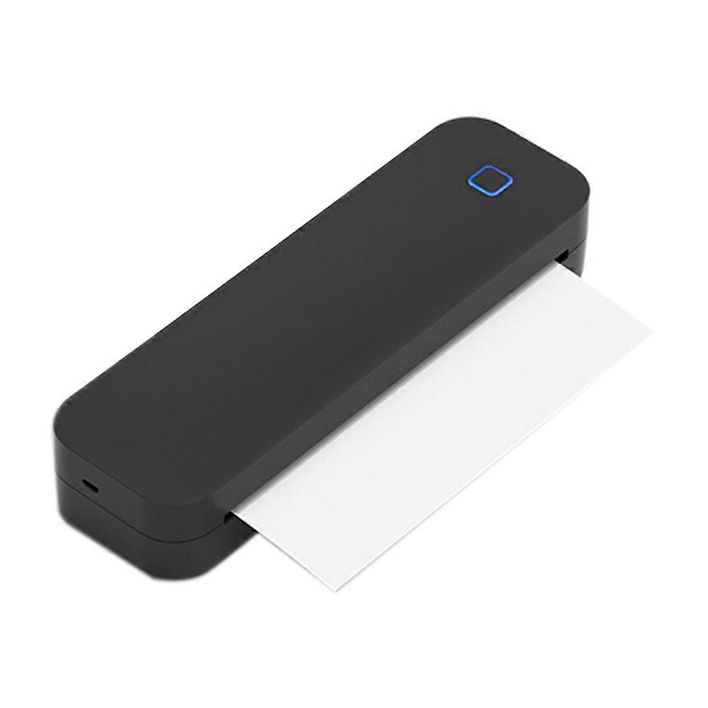 Portable Thermal Transfer Printer Wireless,Multi-Size,Eco-Friendly for System, Os System,Phone,Tablet,Black