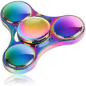 Fidget Spinner Spielzeug, langlebiges Edelstahllager, Hochgeschwindigkeitsdrehungen, Präzisions-Metall-Handspinner, EDC, ADHS, Fokus, Angst, Stressabbau
