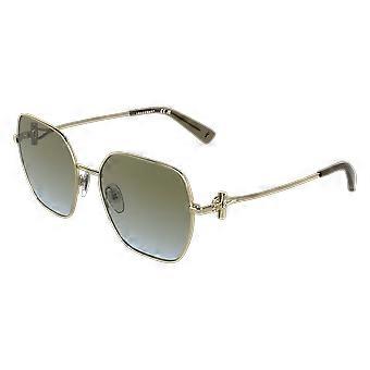 Solglasögon LONGCHAMP LO190S 708 GULD/TONING KHAKI 56/18/140 KVINNA