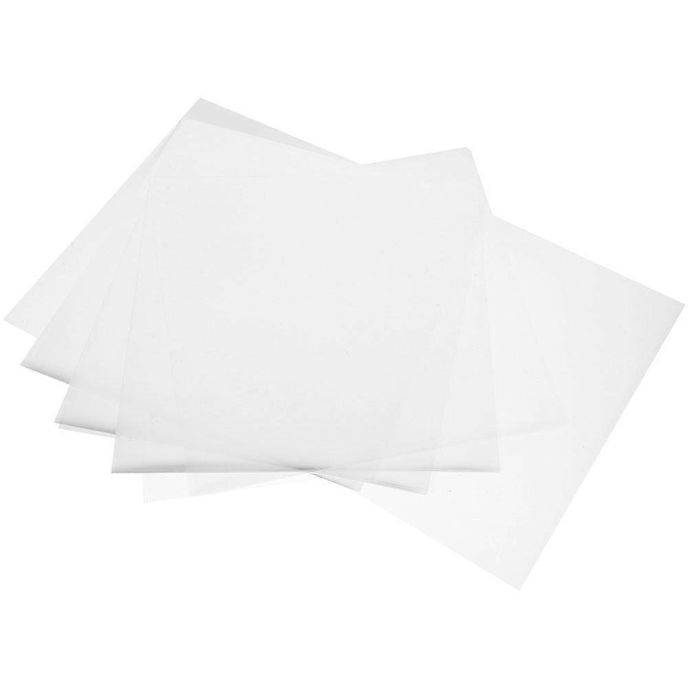100Pcs Clear Cellophane Paper Sheets Multi-use Cellophane Sheets Candy Wrapping Sheets