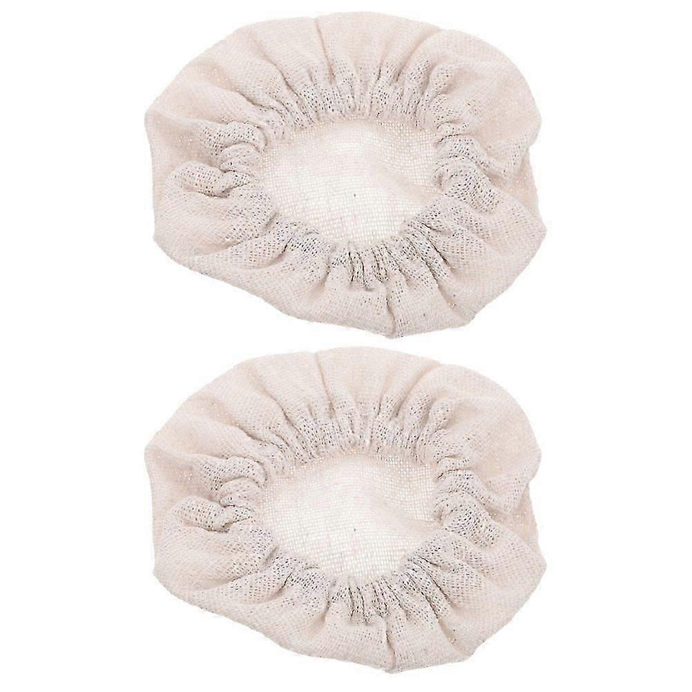 Fermentation Jar Cloth Lid with 2Pcs Beige Jar Replacement Covers