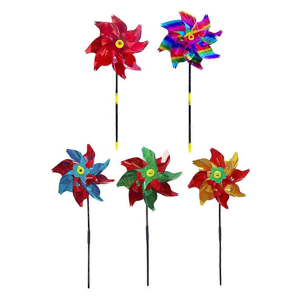 Windmill Bird for Outdoor Use Reflective 5Pcs Set