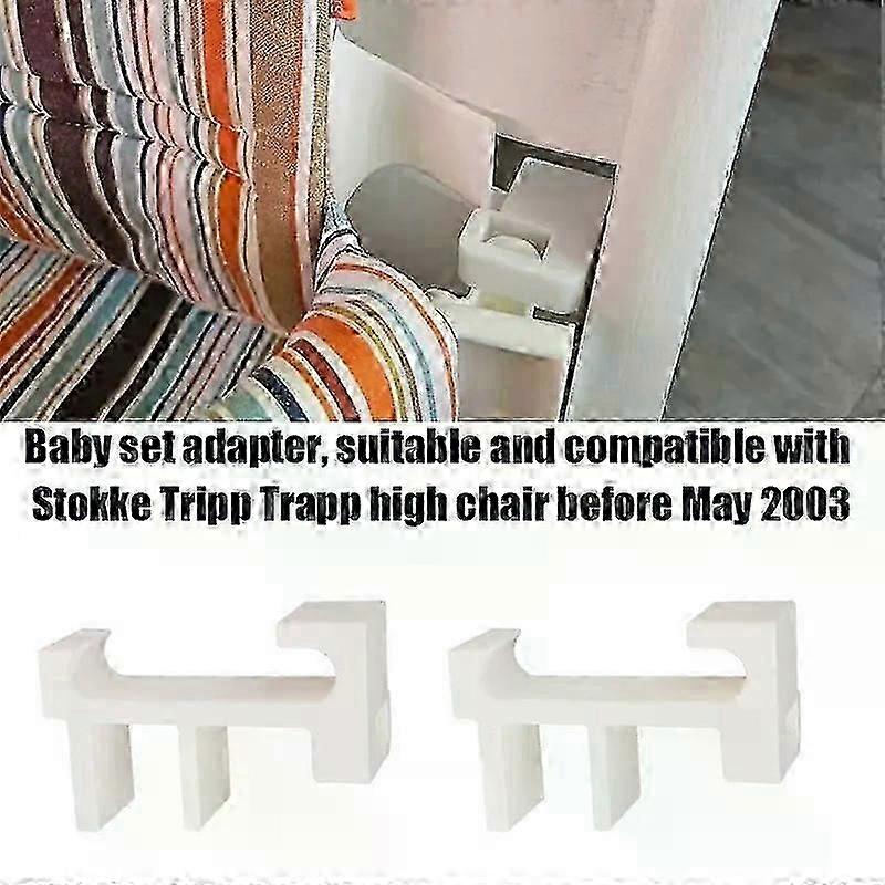 Adaptér z ABS plastu pre detské stoličky Stokke Tripp Trapp vyrobené pred rokom 2003.