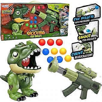 WOOPIE Interaktiv Skumma Boll Pistol + Dinosaurie Launcher