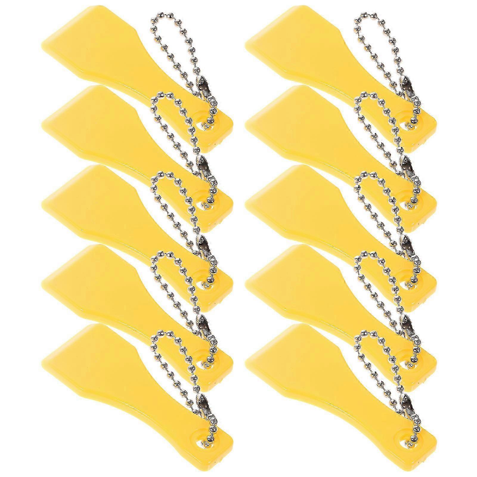 Card Scratcher Tool Multi Function Adults Plastic Bottle Label Peeling 10Pcs