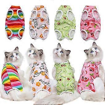 Cat Surgery Suit, Cat Recovery Suits, Cat Sterilization Suit, Small Dog Cats Jumpsuit Anti-lick Recovery Clothing After Surgery