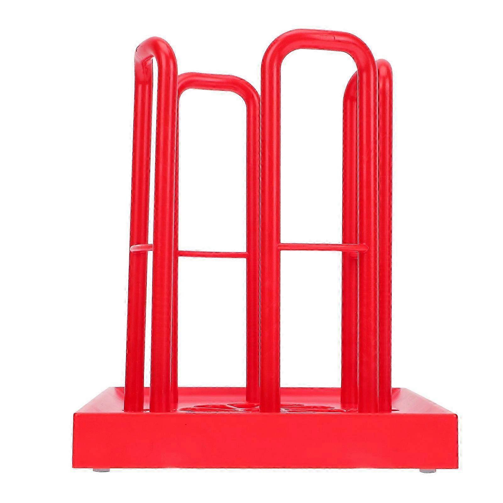 Paper Rack | Storage & Display Use | Red | 1Pcs