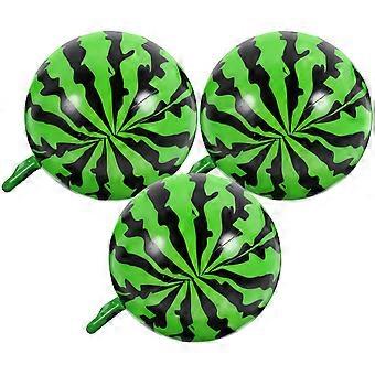 Watermelon Shape Ball Toy Ball for Kids Playing Inflatable 3Pcs