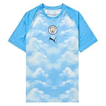 2026-2027 Man City Warm Up Jersey (Icy Blue)