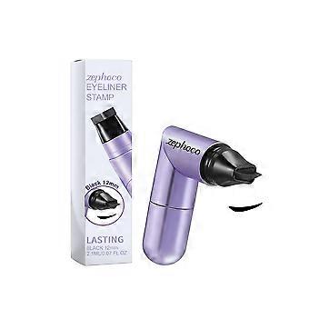 Zephoco waterproof eyeliner seal (black), smooth, natural, waterproof, versatile, commuting, portable makeup tool
