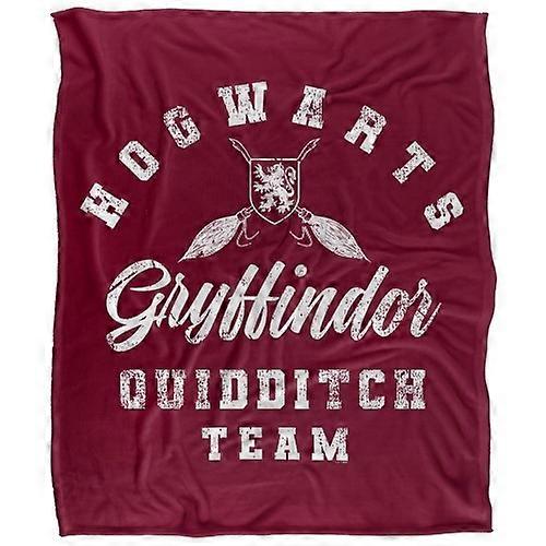 Harry Potter Gryffindor Quidditch Blanket