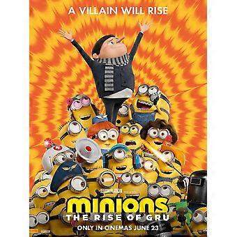 Minions Rise Of Gru Movie Jigsaw Puzzle Kids Animated FSX-058