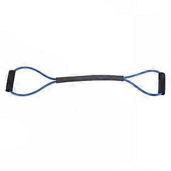 For Boxing, Stretching & Fitness Training Resistance Band with Handle, 25lb Exercise Band for Working Out, Blue