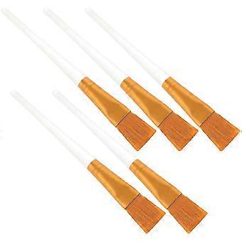 Professional Facial Mask Brush Set, 5Pcs Soft Silicone Face Cleansing & Exfoliating Tools for Skincare, Makeup Removal, Deep Pore Cleaning